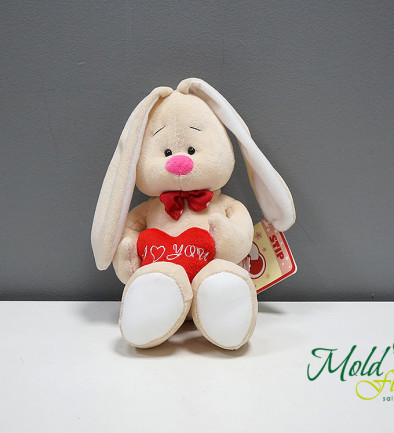 Bunny Baby with Heart H=35 cm photo 394x433